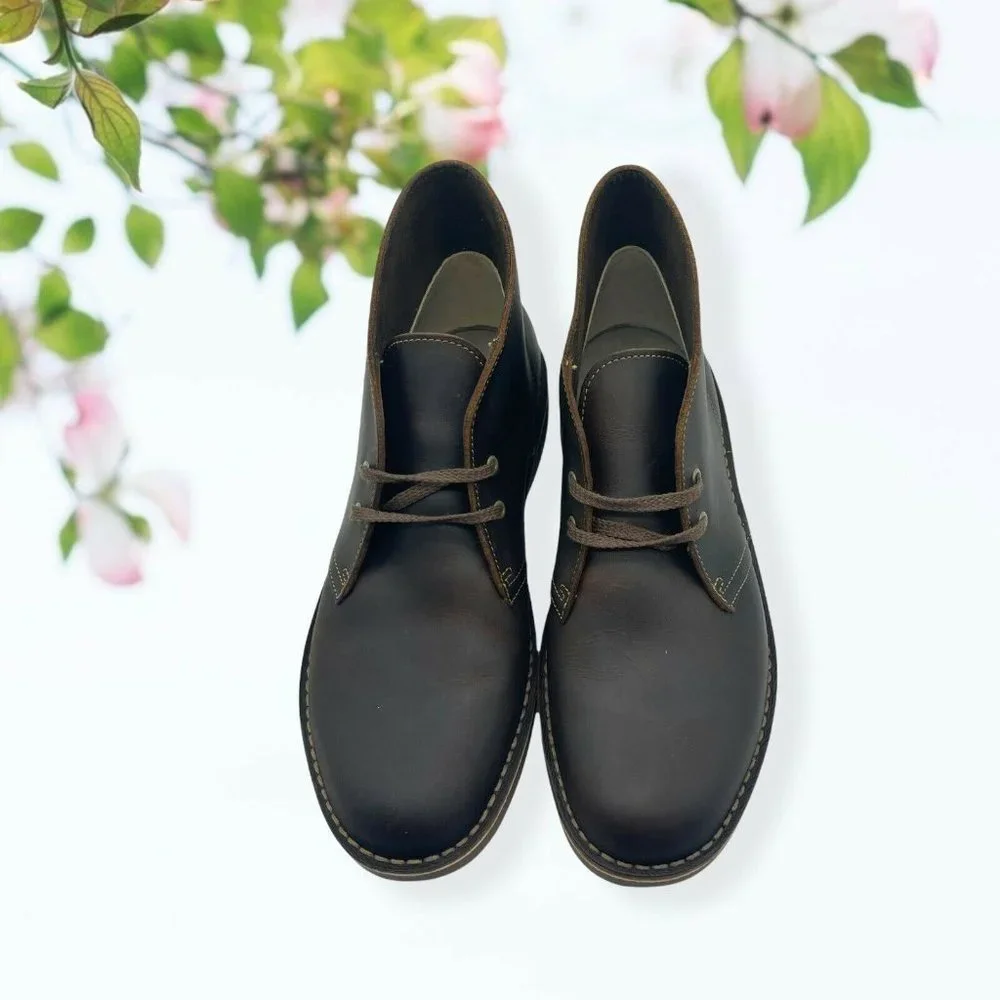 CLARKS Brown Bushacre 2 - Picture 5 of 10
